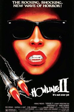 A poster from Howling II: ... Your Sister Is a Werewolf (1985)