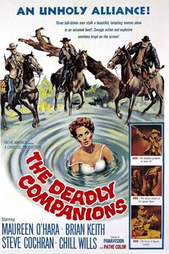A poster from The Deadly Companions (1961)