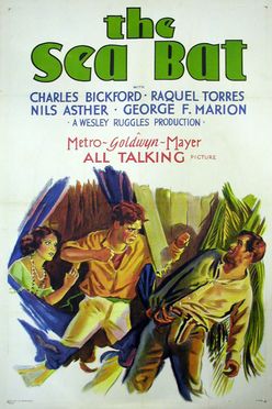 A poster from The Sea Bat (1930)