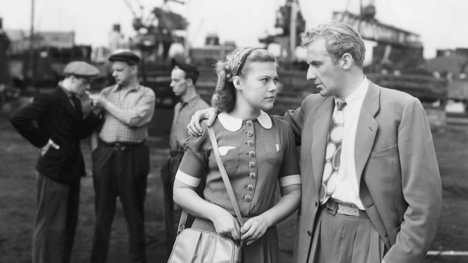 A still from Port of Call (1948)