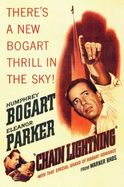 A poster from Chain Lightning (1950)