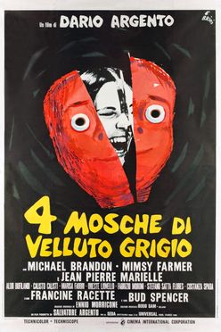 A poster from Four Flies on Grey Velvet (1971)