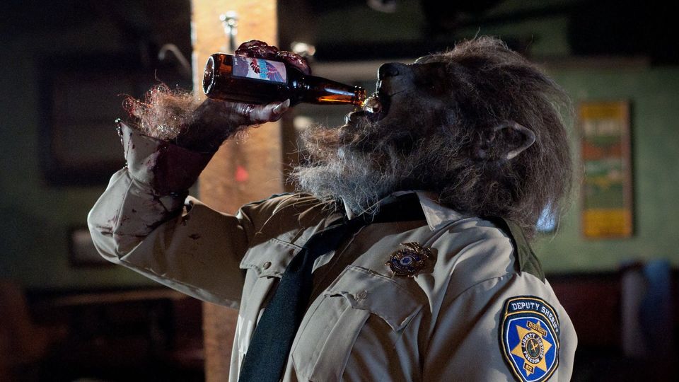 A still from Wolfcop (2014)