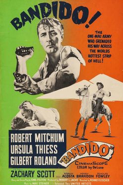 A poster from Bandido! (1956)