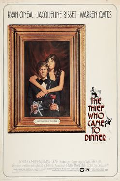A poster from The Thief Who Came to Dinner (1973)