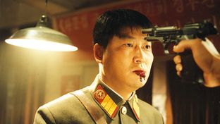 A still from Joint Security Area (2000)
