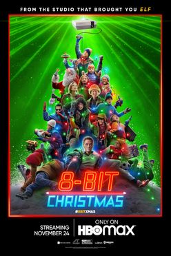 A poster from 8-Bit Christmas (2021)