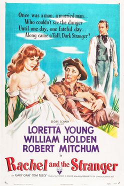 A poster from Rachel and the Stranger (1948)