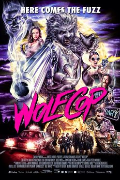 A poster from Wolfcop (2014)