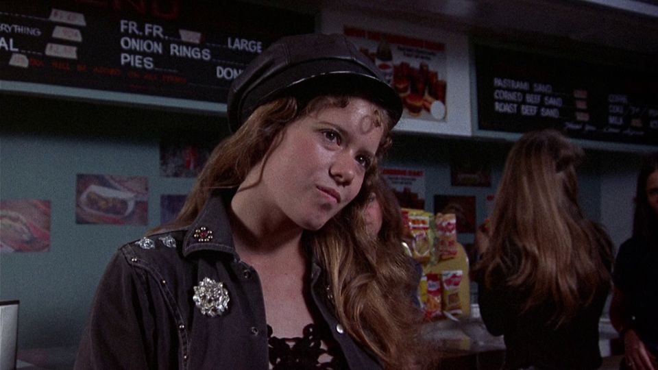 A still from Switchblade Sisters (1975)