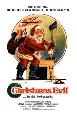 A poster from Christmas Evil (1980)