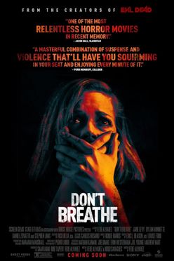 A poster from Don't Breathe (2016)