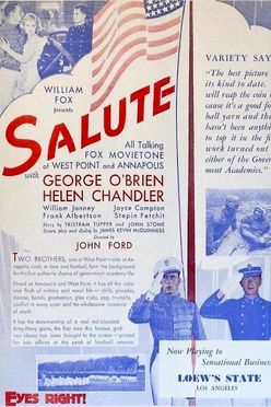 A poster from Salute (1929)