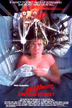 A poster from A Nightmare on Elm Street (1984)