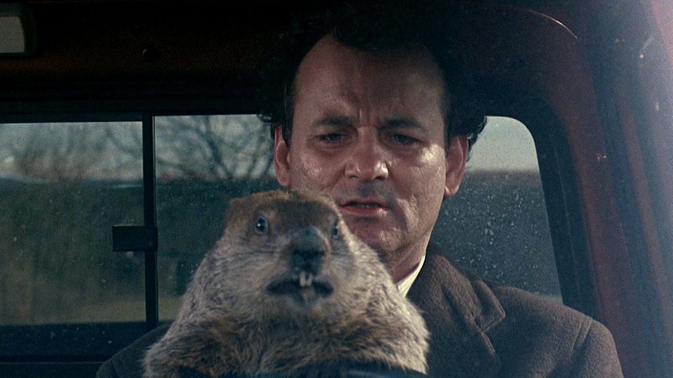 A still from Groundhog Day (1993)
