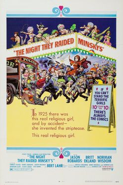 A poster from The Night They Raided Minsky's (1968)