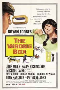 A poster from The Wrong Box (1966)