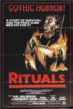 A poster from Rituals (1977)