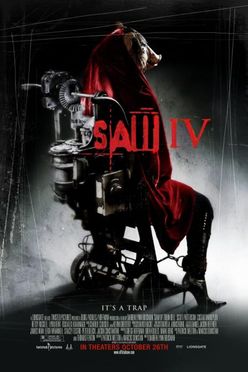 A poster from Saw IV (2007)