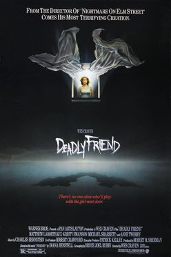 A poster from Deadly Friend (1986)
