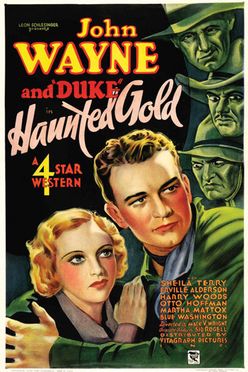A poster from Haunted Gold (1932)