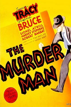 A poster from The Murder Man (1935)