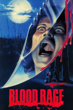 A poster from Blood Rage (1987)