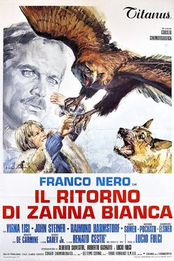A poster from Challenge to White Fang (1974)