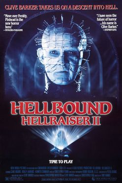A poster from Hellbound: Hellraiser II (1988)