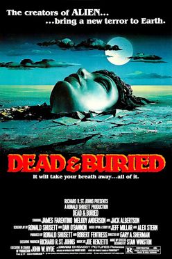 A poster from Dead & Buried (1981)
