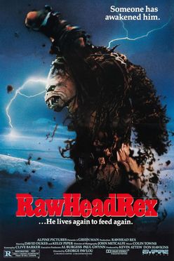 A poster from Rawhead Rex (1986)