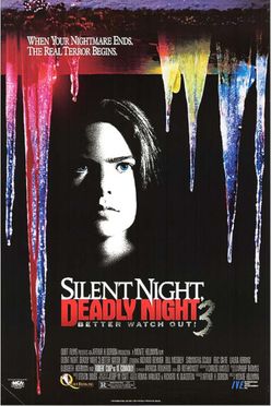 A poster from Silent Night, Deadly Night 3: Better Watch Out! (1989)