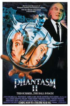 A poster from Phantasm II (1988)