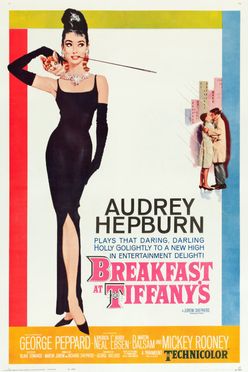A poster from Breakfast at Tiffany's (1961)