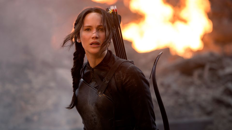A still from The Hunger Games: Mockingjay - Part 1 (2014)