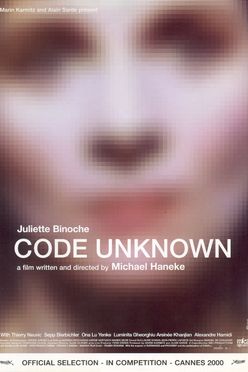 A poster from Code Unknown (2000)