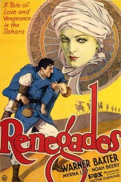 A poster from Renegades (1930)