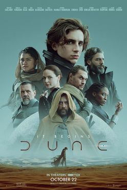A poster from Dune: Part One (2021)