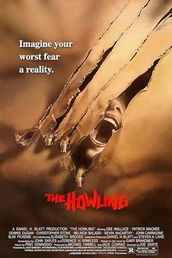 A poster from The Howling (1981)