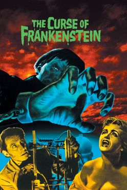 A poster from The Curse of Frankenstein (1957)