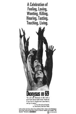 A poster from Dionysus in '69 (1970)