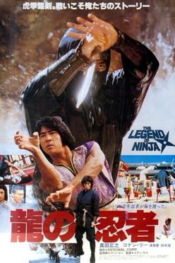 A poster from Ninja in the Dragon's Den (1982)