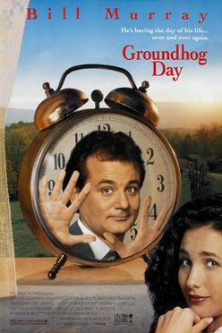 A poster from Groundhog Day (1993)