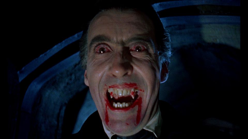 A still from Horror of Dracula (1958)