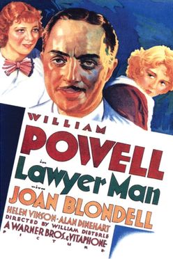 A poster from Lawyer Man (1932)