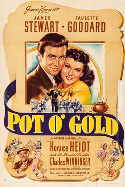 A poster from Pot o' Gold (1941)