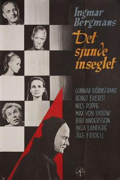 A poster from The Seventh Seal (1957)