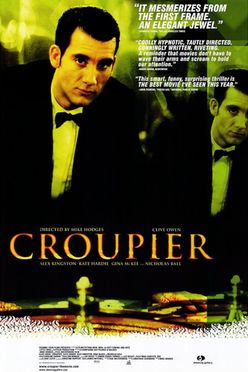 A poster from Croupier (1998)