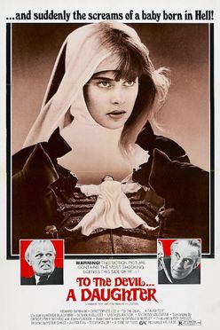 A poster from To the Devil a Daughter (1976)