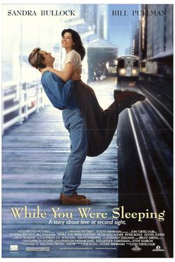 A poster from While You Were Sleeping (1995)